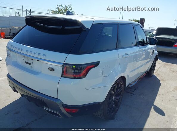 SALWR2RK6JA696934 2018 LAND ROVER RANGE ROVER SPORT White Հետևի աջ