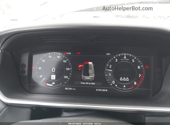 SALWR2RU8KA865631 2019 LAND ROVER RANGE ROVER SPORT Black Вид задніх сидінь