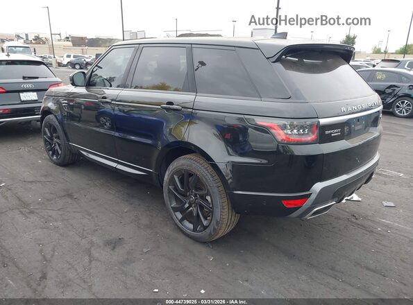 SALWR2RU8KA865631 2019 LAND ROVER RANGE ROVER SPORT Black Задня ліва чверть