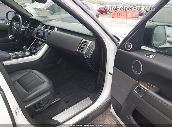 SALWR2RV3KA850771 2019 LAND ROVER RANGE ROVER SPORT White Front interior view