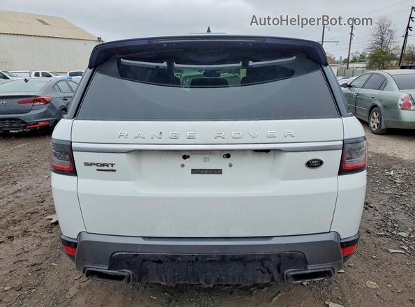 SALWR2RV5KA828402 2019 LAND ROVER RANGE White Vista trasera