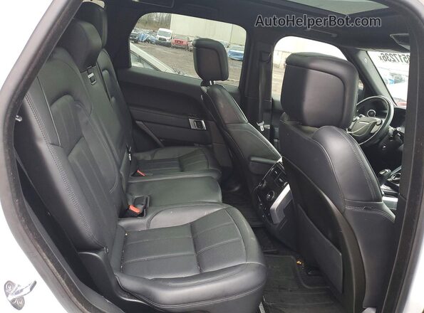 SALWR2RV5KA828402 2019 LAND ROVER RANGE White Vista interior trasera