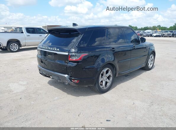 SALWR2RV6KA832345 2019 LAND ROVER RANGE ROVER SPORT Black Tył prawy