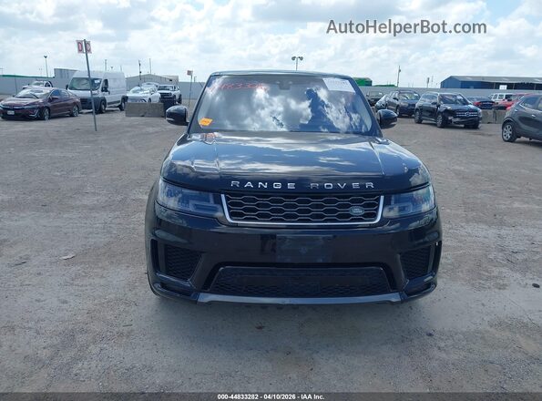SALWR2RV6KA832345 2019 LAND ROVER RANGE ROVER SPORT Black Widok zestawu wskaźników