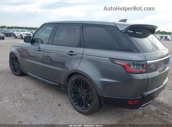 SALWR2RV6KA841465 2019 LAND ROVER RANGE ROVER SPORT Gray Задня ліва чверть