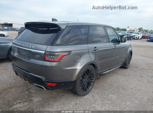 SALWR2RV6KA841465 2019 LAND ROVER RANGE ROVER SPORT Gray Задня права чверть