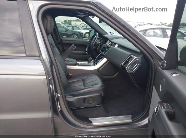 SALWR2RV6KA841465 2019 LAND ROVER RANGE ROVER SPORT Gray Вид салону спереду