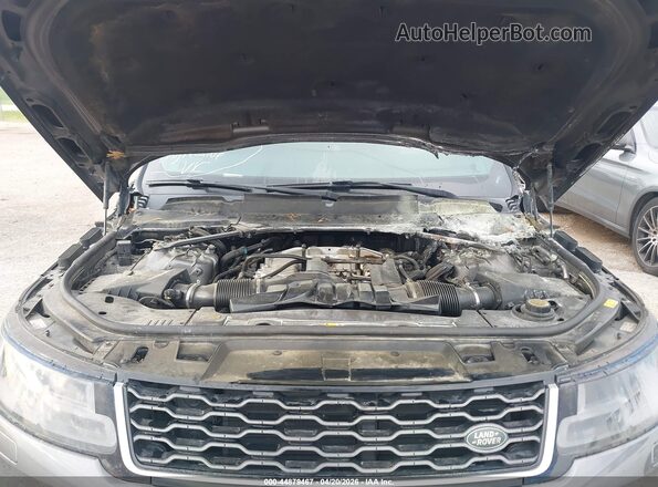 SALWR2RV6KA841465 2019 LAND ROVER RANGE ROVER SPORT Gray Вид ззаду