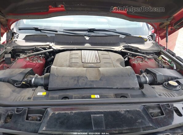 SALWR2RV9JA186572 2018 LAND ROVER RANGE ROVER SPORT Red Widok z tyłu
