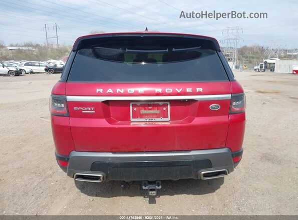 SALWR2RV9JA186572 2018 LAND ROVER RANGE ROVER SPORT Red 