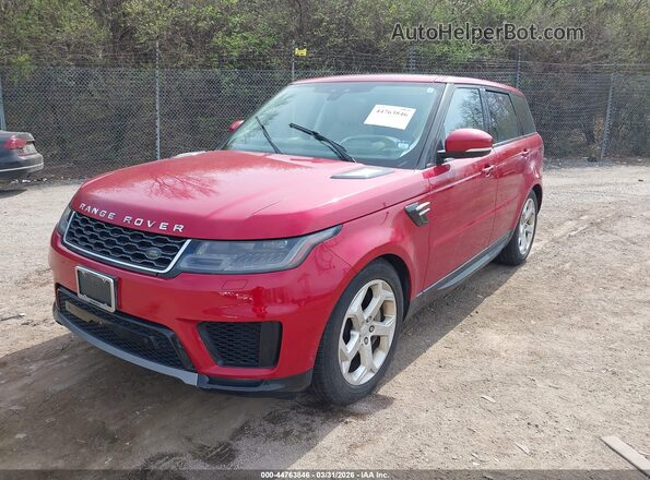SALWR2RV9JA186572 2018 LAND ROVER RANGE ROVER SPORT Red Przód lewy