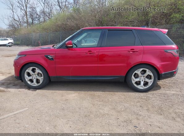 SALWR2RV9JA186572 2018 LAND ROVER RANGE ROVER SPORT Red 