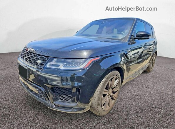 SALWR2SE7MA785226 2021 LAND ROVER RANGE Black Tył lewy