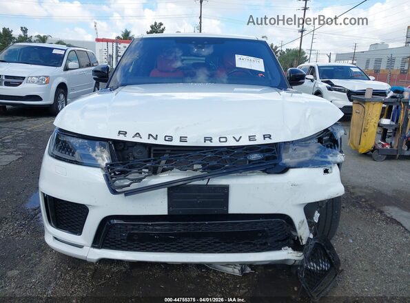 SALWR2SE8LA709397 2020 LAND ROVER RANGE ROVER SPORT White Vista del cuadro de instrumentos