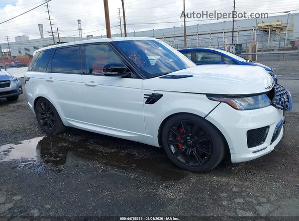 SALWR2SE8LA709397 2020 LAND ROVER RANGE ROVER SPORT White Vista interior trasera