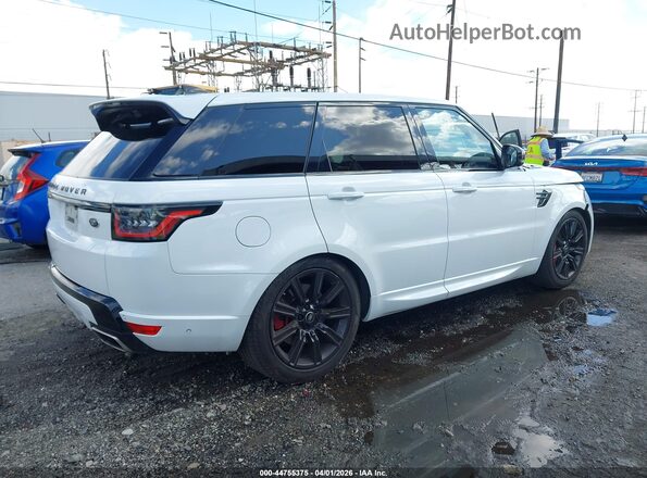 SALWR2SE8LA709397 2020 LAND ROVER RANGE ROVER SPORT White Trasero derecho