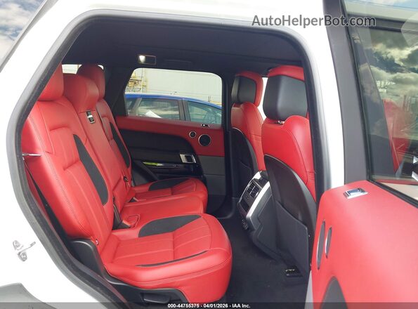 SALWR2SE8LA709397 2020 LAND ROVER RANGE ROVER SPORT White Vista de la etiqueta del VIN