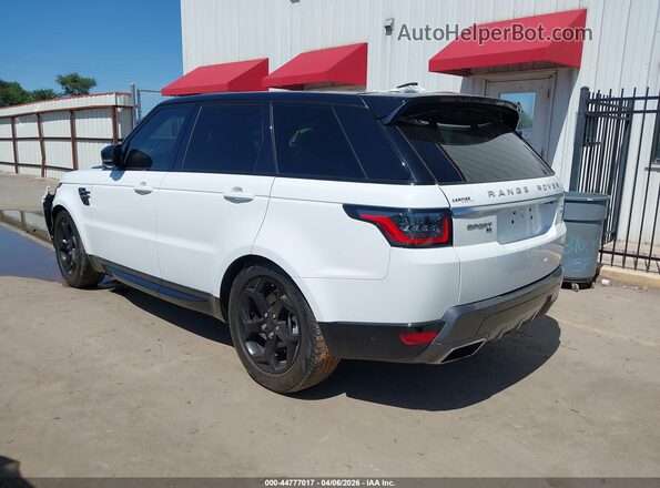 SALWR2SU1LA890897 2020 LAND ROVER RANGE ROVER SPORT White უკანა მარცხენა