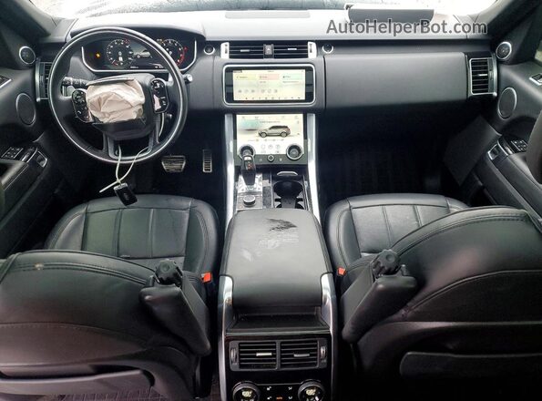 SALWR2SU2NA211237 2022 LAND ROVER RANGE Белый Вид панели приборов