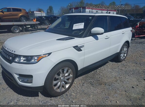 SALWR2VF2GA651202 2016 LAND ROVER RANGE ROVER SPORT White Vista tres cuartos delantera izquierda