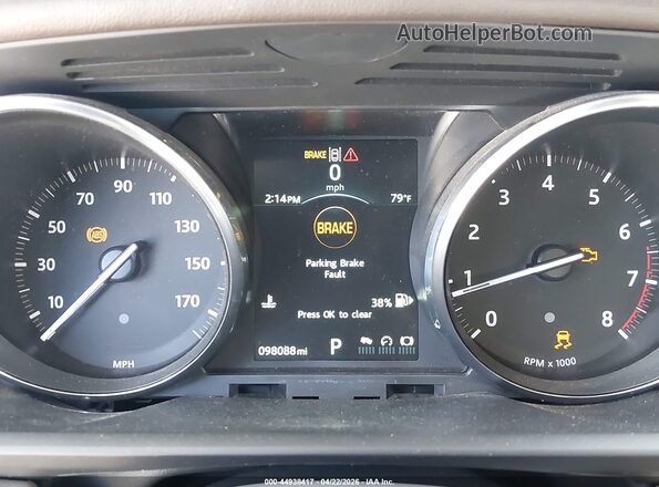 SALWR2VF4GA647149 2016 LAND ROVER RANGE ROVER SPORT Золотой Вид задних сидений