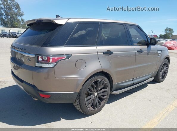 SALWR2VF4GA647149 2016 LAND ROVER RANGE ROVER SPORT Золотой Задняя правая четверть