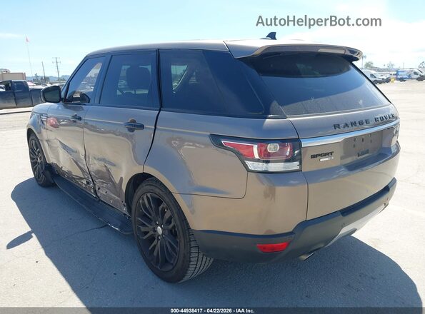 SALWR2VF4GA647149 2016 LAND ROVER RANGE ROVER SPORT Золотой Задняя левая четверть
