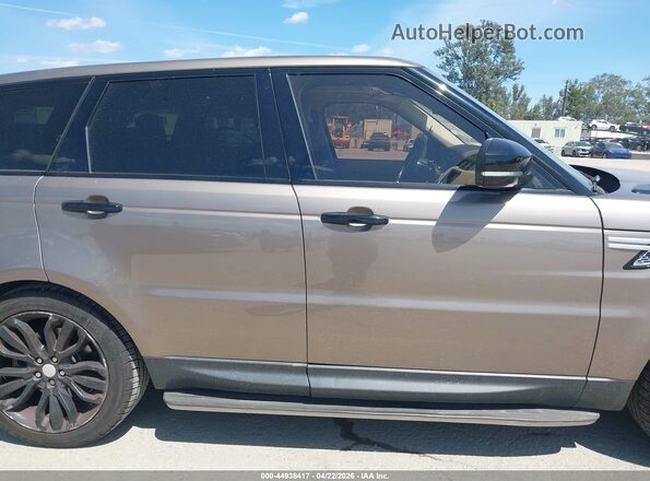 SALWR2VF4GA647149 2016 LAND ROVER RANGE ROVER SPORT Золотой Вид задней части салона