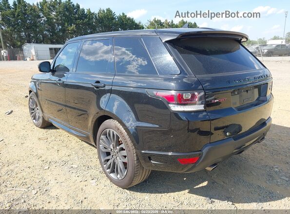 SALWS2PF4GA104658 2016 LAND ROVER RANGE ROVER SPORT Black Tył lewy