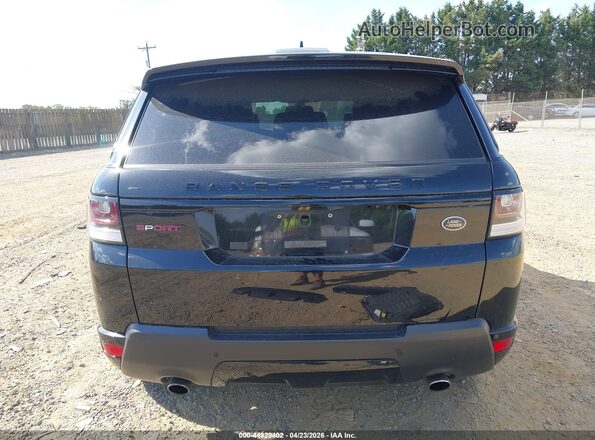 SALWS2PF4GA104658 2016 LAND ROVER RANGE ROVER SPORT Black 