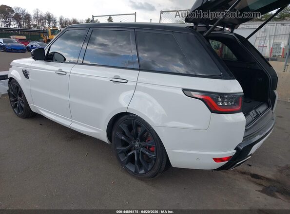 SALWS2RU1MA758170 2021 LAND ROVER RANGE ROVER SPORT White Rear left
