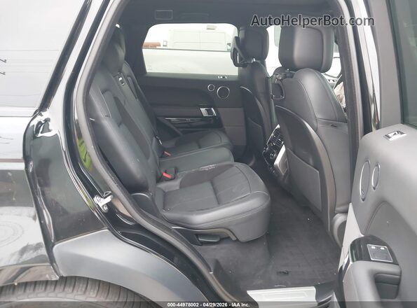 SALWS2RU4NA235517 2022 LAND ROVER RANGE ROVER SPORT Black Vista de la etiqueta del VIN