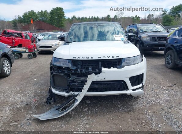 SALWS2RU5MA771357 2021 LAND ROVER RANGE ROVER SPORT White Widok zestawu wskaźników