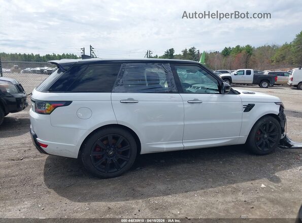 SALWS2RU5MA771357 2021 LAND ROVER RANGE ROVER SPORT White Widok wnętrza z tyłu