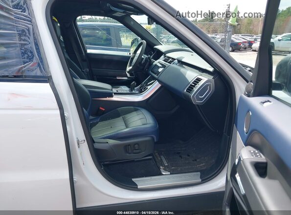 SALWS2RU5MA771357 2021 LAND ROVER RANGE ROVER SPORT White Widok wnętrza z przodu