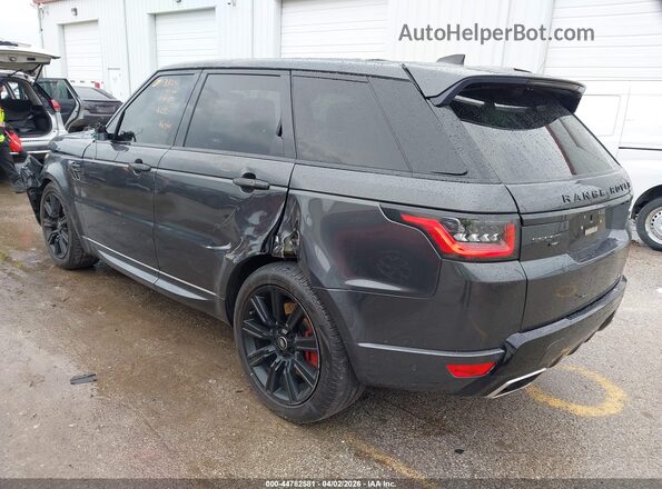 SALWS2RU8MA768033 2021 LAND ROVER RANGE ROVER SPORT Gray Rear left