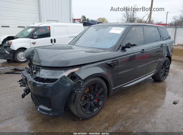 SALWS2RU8MA768033 2021 LAND ROVER RANGE ROVER SPORT Gray Front left