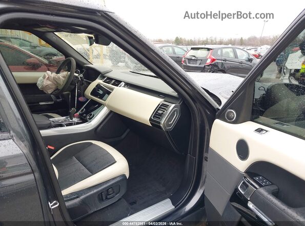 SALWS2RU8MA768033 2021 LAND ROVER RANGE ROVER SPORT Gray Front interior view
