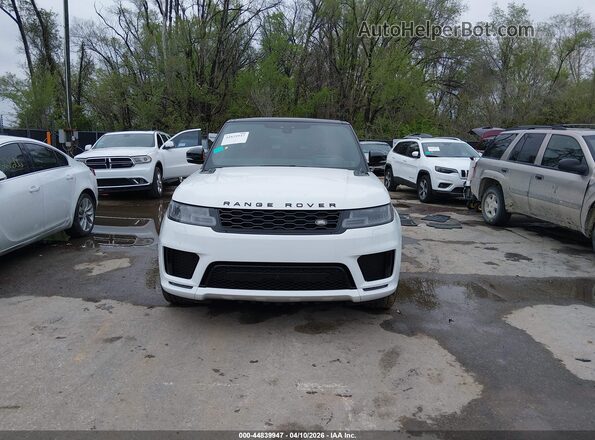 SALWS2RU9MA779770 2021 LAND ROVER RANGE ROVER SPORT White Вид щитка приладів