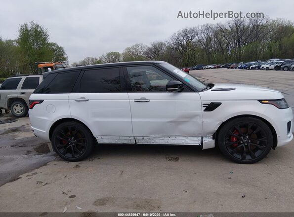 SALWS2RU9MA779770 2021 LAND ROVER RANGE ROVER SPORT White Вид задньої частини салону