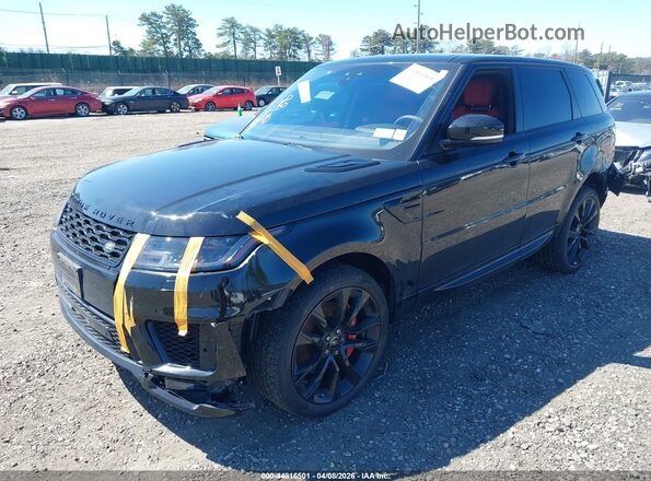 SALWS2RU9MA779980 2021 LAND ROVER RANGE ROVER SPORT Black Front left