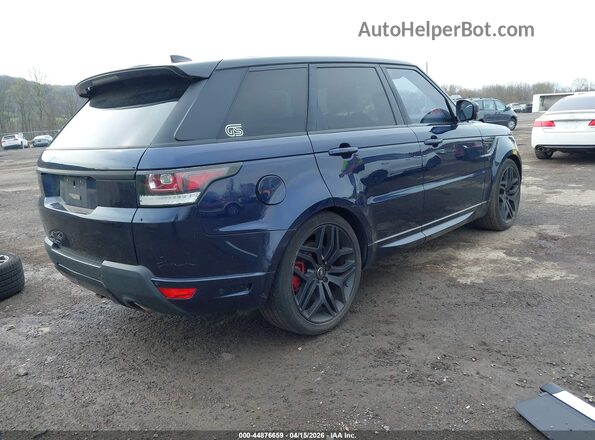 SALWV2FE2HA167291 2017 LAND ROVER RANGE ROVER SPORT Blue Հետևի աջ