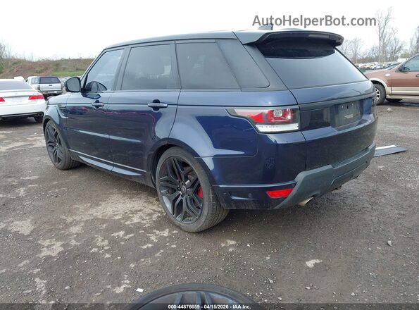 SALWV2FE2HA167291 2017 LAND ROVER RANGE ROVER SPORT Blue Հետևի ձախ