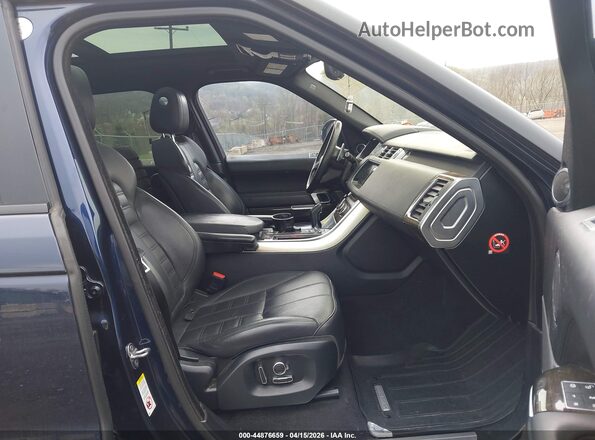 SALWV2FE2HA167291 2017 LAND ROVER RANGE ROVER SPORT Blue Սալոնի դիմացի տեսք