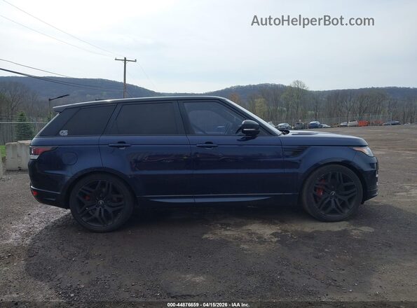 SALWV2FE2HA167291 2017 LAND ROVER RANGE ROVER SPORT Blue Սալոնի հետևի տեսք