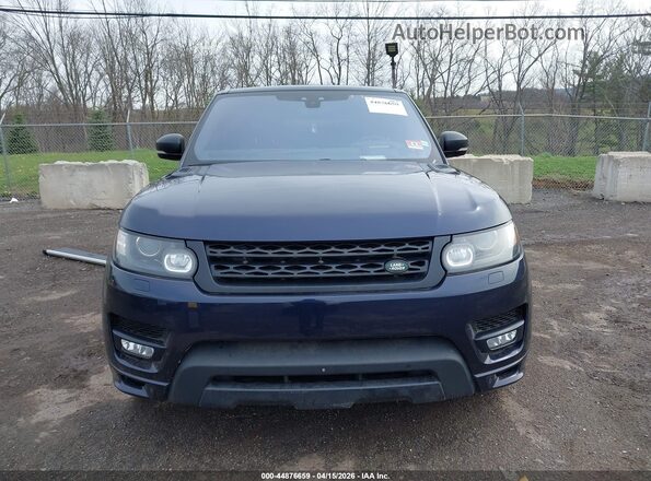 SALWV2FE2HA167291 2017 LAND ROVER RANGE ROVER SPORT Blue Դիմացի տեսք