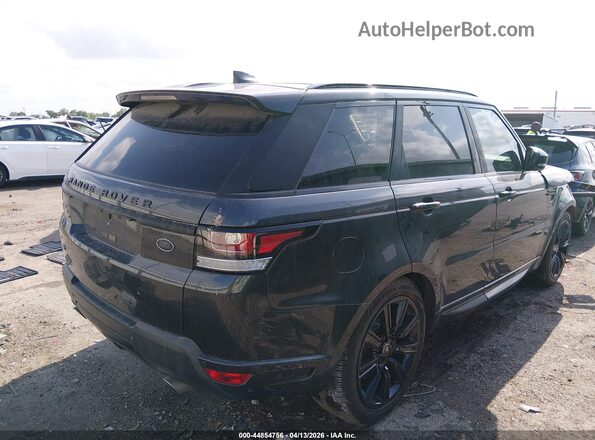 SALWV2FE4HA148063 2017 LAND ROVER RANGE ROVER SPORT Black უკანა მარჯვენა