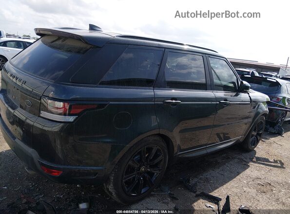 SALWV2FE4HA148063 2017 LAND ROVER RANGE ROVER SPORT Black უკანა სალონის ხედი
