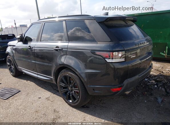 SALWV2FE4HA148063 2017 LAND ROVER RANGE ROVER SPORT Black უკანა მარცხენა