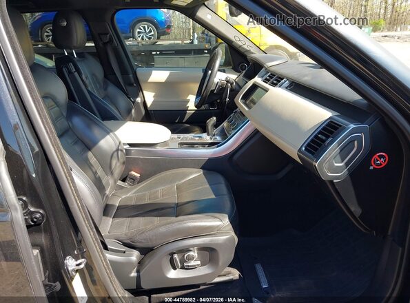 SALWV2FV9HA687018 2017 LAND ROVER RANGE ROVER SPORT Black Սալոնի դիմացի տեսք